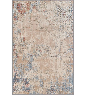 Eliana Home Baskılı, Yıkanabilir Kaymaz Taban Salon Halısı LNA1822 100x150 cm (Bej)