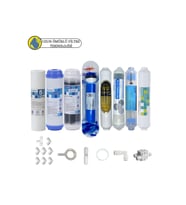 Purefer Açık kasa çift karbonlu Sertifikalı 8li B12alkali+detox+Filmtec Dupon mebran 4lü mineral