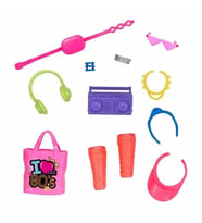 Barbie'nin Moda Aksesuarları Paketleri Kulaklıklı GWD98-HWV74