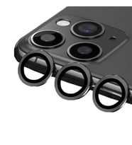 BİNANO METAL RİNG IPHONE 14 PRO/14 PRO MAX GRİ KAMERA KORUYUCU