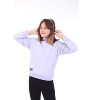 Toontoy Kız Çocuk Nakışlı Sweatshirt (Mavi)