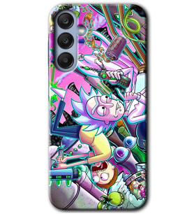 Galaxy A35 Kılıf HD Desen Baskılı Kılıf - Graffiti Çizgi Film