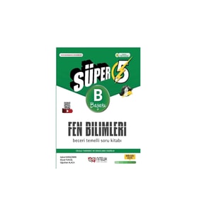 Nitelik Yayınları 5. Sınıf Süper Fen Bilimleri Beceri Temelli Soru Kitabı (B) Yeni