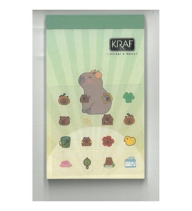 KRAF 2221-CB CAPYBARA STAND UP 76x127 NOT DEFTERİ 50 YP. - TEKLİ