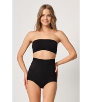 SİYAH MI Emay 2931 Karın Balen Destekli Slip Lazer Korse