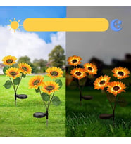 Ayçiçeği Solar Bahçe Aydınlatması 2 li Paket