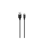Ttec AlumiCable Extra Strong UsbA to Lightning Hızlı Data ve Fast Şarj Kablosu 120cm Siyah 2DK16S