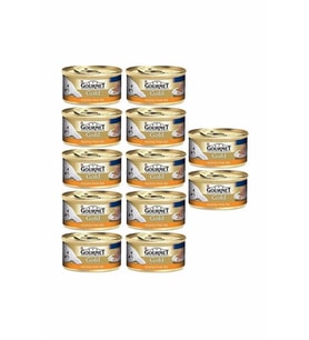 Gourmet Gold Kıyılmış Hindi Eti Yaş Kedi Maması 85Gr 12AL 10Öde
