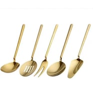 Ersan Home Vizyon Gold 5 Parça Sunum Servis Seti