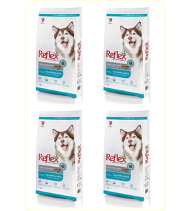 Reflex Somonlu ve Pirinçli Yetişkin Köpek Maması 3kg*4 ADET