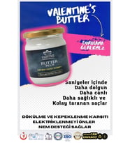 Valentine's Butter Plus ile Saniyeler İçinde Yenilen / Durulama Gerekmeyen Mucize Saç Bakım Terapisi / Kepek ve Dökülme Karşıtı Keratin Biotin ve Kolajen İçeren Efsane Formül