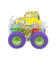 Sürtmeli Işıklı Off-Road Aracı  - 7310 - Mor