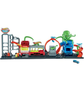 Hot Wheels Dev Ahtapot Ile Araba Yıkama Oyun Seti, 4 Yaş Ve Üzeri, Gtt96 (Çok Renkli)