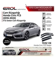 HONDA CİVİC FC5 (2016-2022) 4'LÜ SEDAN CAM RÜZGARLIĞI