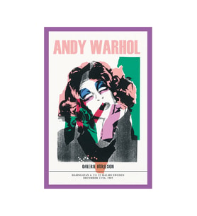 Andy Warhol – Moda Kadını (Fashion Woman) Temalı Pop Art Hediye Kartı & Kartpostal  10x15 cm (Pembe - Beyaz - Sarı - Yeşil)