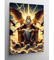 Kanvas Tablo Kartallar Ve Zeus