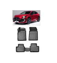 Rizline Renaut Clio 6 2025 Sonrası Uyumlu 3D Havuzlu Paspas (Siyah)