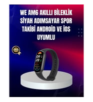 Mey İthalat® TPU ve Silikon Kordonlu Akıllı Bileklik – 20 Gün Bekleme Süresi