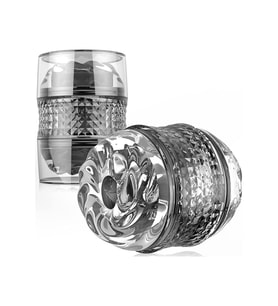 Şeffaf Spiral Mastürbatör Cup