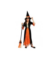 Halloween Çocuk Cadı Kostümü