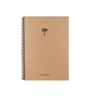 Kc 17X24 100 Yaprak Çizgili Sert Kapak Spiralli La Plume Viking Defter (1 Adet)