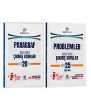 Alan Yayınları TYT MSÜ Paragraf ve Problemler Konu Konu Çıkmış Sorular Seti 2 Kitap