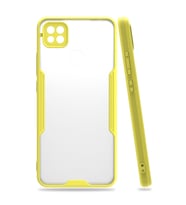 Redmi 9C Kılıf Platin Silikon - Sarı