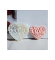 Love Güllü Kalp Silikon Kalıp (S828)
