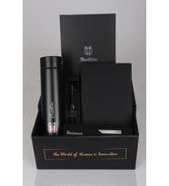 LİSANSLI BEŞİKTAŞ ÖZEL KUTULU PREMIUM 500 ML ÇELİK TERMOS,DERİ AJANDA,HYBRID TÜKENMEZ KALEM SETİ