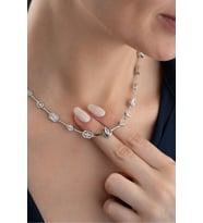 925 Ayar Gümüş Trend Model Kolye