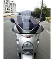 MOTOCAM Aprilia Scarabeo 500 Ön Cam 49cm 2003-2008 Model Füme Renkli 4mm