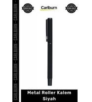Özel Üretim Lüks Promosyon Kurumsal Ofis Hediyelik Şık Tasarım Kaliteli Metal Roller Kalem Siyah