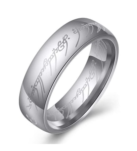 Lord of The Rings Gümüş Rengi Yüzük Kolye