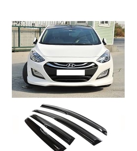 hyundai i30  2012.2016 uyumlu mugen tip 4.lü cam rüzgarlığı