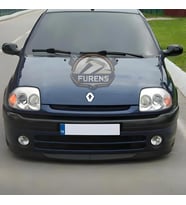 Renault Clio 2 Symbol Hb Sedan 1998-2008 Uyumlu H lip Esnek Ön Lip 2 Parça Karlık Ön Ek Tampon Altı Dil