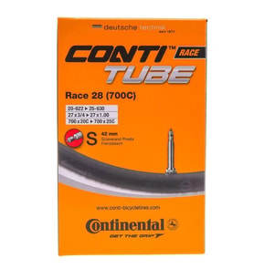 Continental Race 700x20 - 700x25 SV 42mm Presta İç Lastik (Siyah)