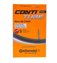 Continental Race 700x20 - 700x25 SV 42mm Presta İç Lastik (Siyah)
