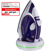 Kablosuz] Supreme Steam Cordless (2400 W, 135 g/dk ekstra buhar çıkışı, 300 ml, seramik ütü taban, maks. 25 saniye ütü süresi) buharlı ütü 23300-56