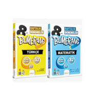 Günay Yayıncılık GÜNAY YAYINLARI 8. SINIF LGS BUMERANG 32 HAFTALIK TÜRKÇE VE MATEMATİK DENEMELERİ 2024-2025 (Çok Renkli)