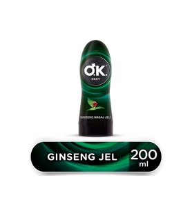 Okey Ginseng Masaj Jeli 200 ml