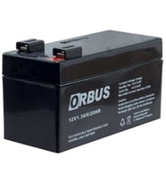 Ayt Orbus 12 Volt 1.3 Amper Kuru Akü ORB12-1.3 96x42x52 Mm