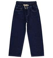 Civil Boys Kontras Dikişli 10-13 Yaş Pantolon - Mavi