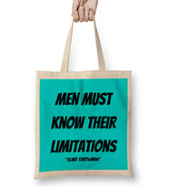 Clint Eastwood Quotes Gift - Vintage Retro Rainbow Style Bez Çanta Uzun Saplı