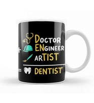 Doctor Engineer Artist Dentist 0128 Kupa Bardak Porselen