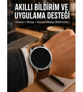 3 Kordonlu Bluetooth Görüşme Özellikli Akıllı Saat Seti