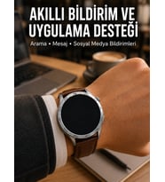 3 Kordonlu Bluetooth Görüşme Özellikli Akıllı Saat Seti