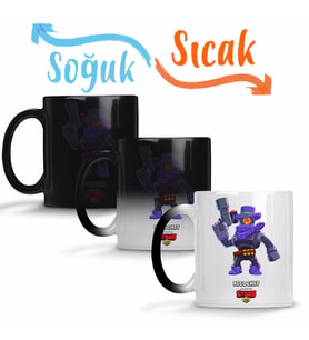 Brawl Stars Rıcochet Sihirli Kupa Bardak Porselen
