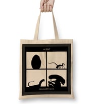 Xenomorph Days Gorlliaz Album Alien Bez Çanta Uzun Saplı