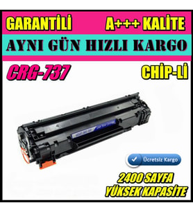 Canon CRG 737 i Sensys MF 237w Muadil Toner