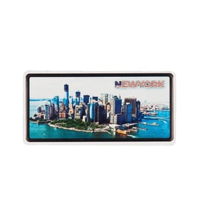 ABD New York Plaka Magnet (Karışık)